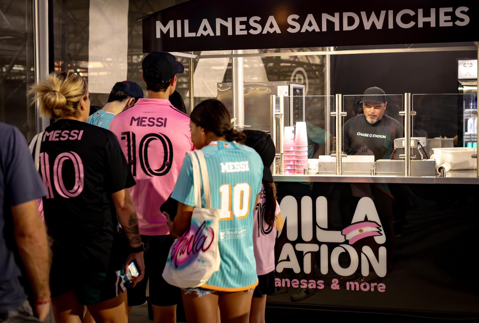 La Milanation serves Argentine flavor at Inter Miami matches