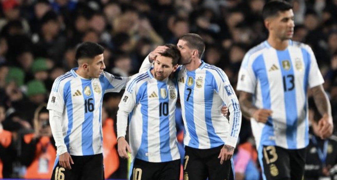 Argentina drop to third place in latest FIFA rankings