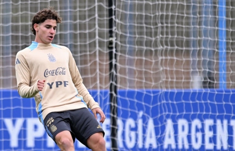 Nicolás González could start for Argentina, Julián Álvarez set to start