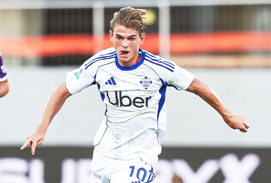 Nico Paz assists twice for Como in 2-1 win vs. Fiorentina