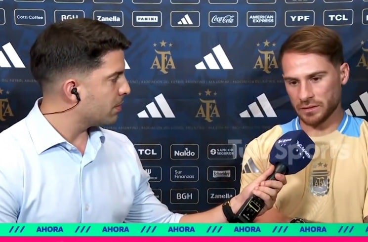 Alexis Mac Allister on the Argentina national team, the World Cup, Franco Mastantuono and Nico Paz