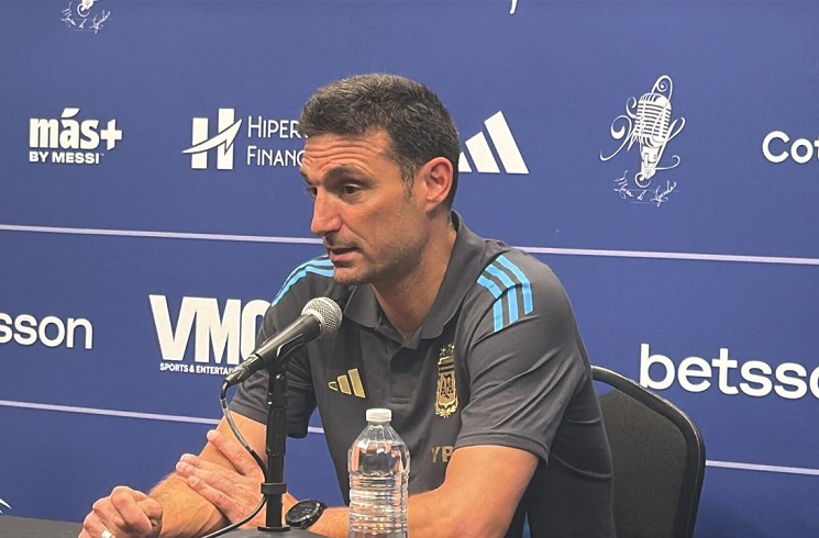 Argentina national team coach Lionel Scaloni on Lionel Messi not playing vs. Venezuela