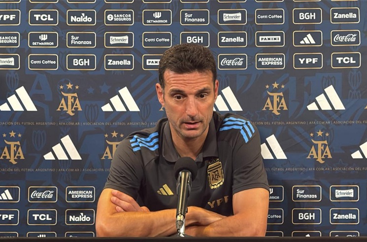 Argentina national team coach Lionel Scaloni on new players, win vs. Puerto Rico