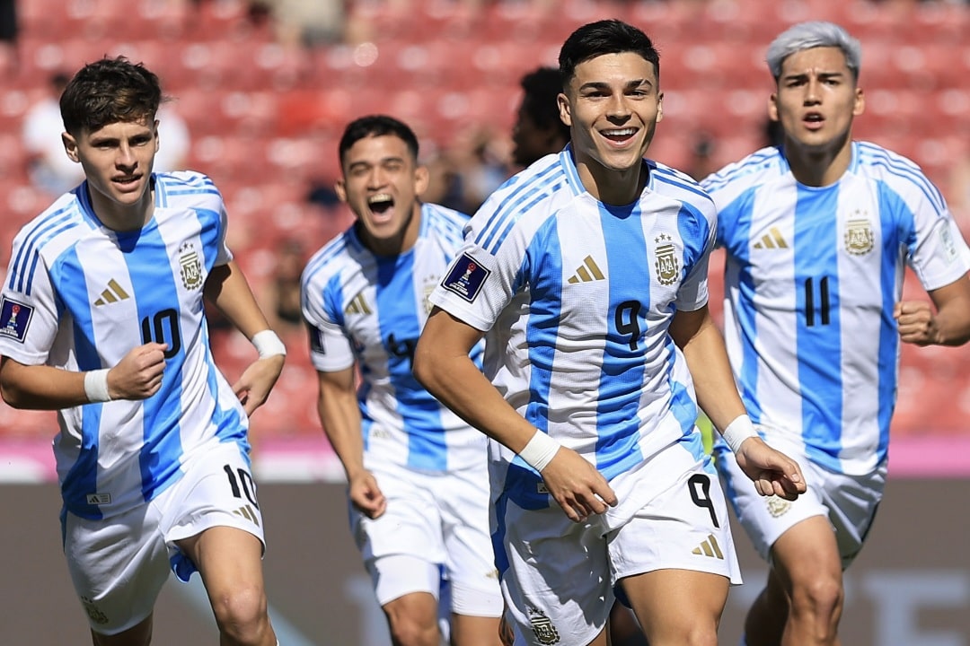 Argentina U20 national team win 4-0 vs. Nigeria at U20 World Cup