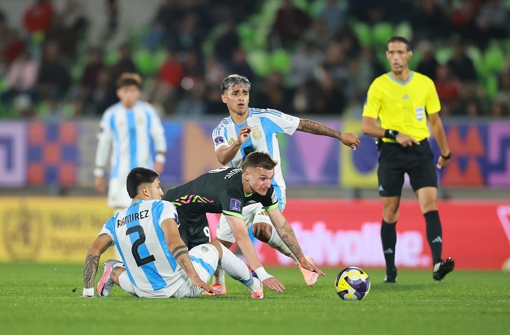 Argentina U20 national team starting eleven vs. Italy at U20 World Cup