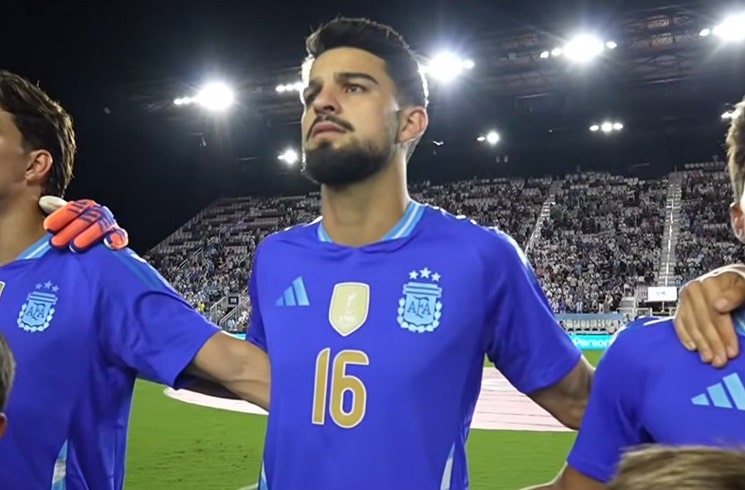 Jose López, Aníbal Moreno, Lautaro Rivero and Facundo Cambeses debut with Argentina national team