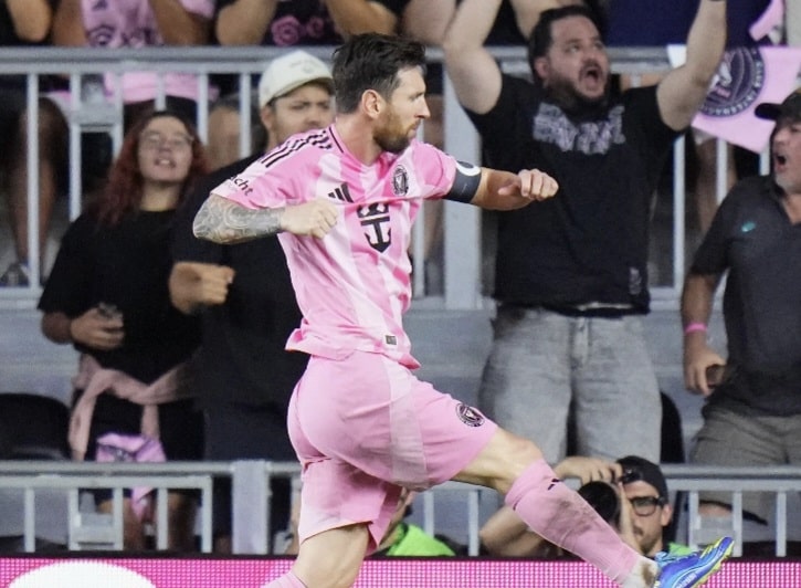Lionel Messi makes MLS goal scoring history