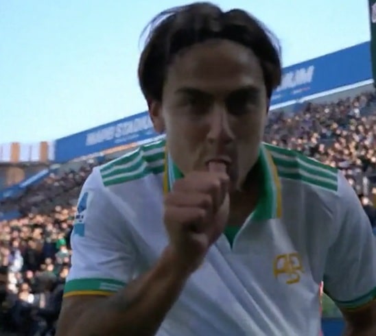 Paulo Dybala scores for AS Roma in 1-0 win vs. Sassuolo