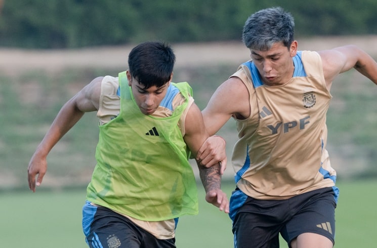Argentina U17 national team line-up vs. Mexico at U17 World Cup
