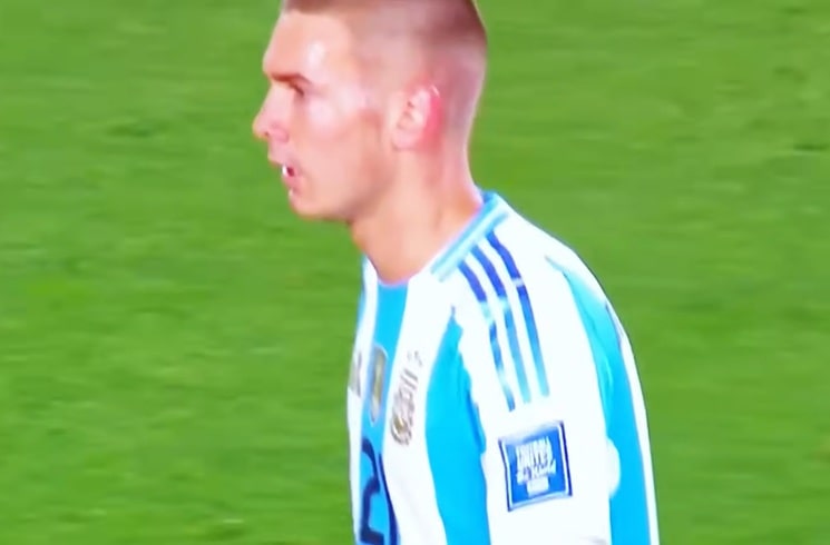 Franco Mastantuono visits Argentina national team