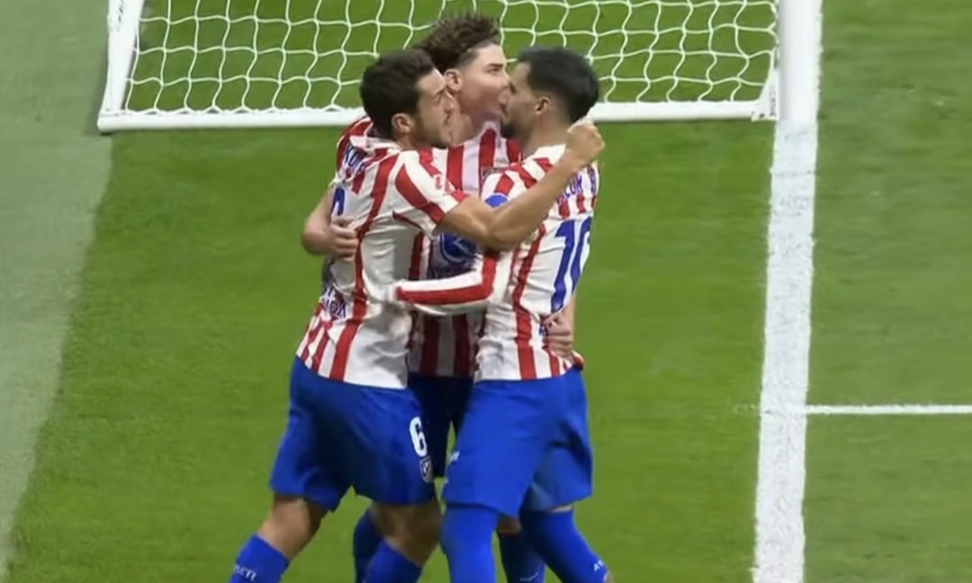 Julián Álvarez and Thiago Almada score for Atletico Madrid in 3-0 win vs. Sevilla