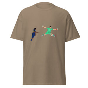 Emiliano “Dibu” Martinez Save of the Century Shirt – World Cup Final Argentina T-Shirt (Adults) - Light Brown, S