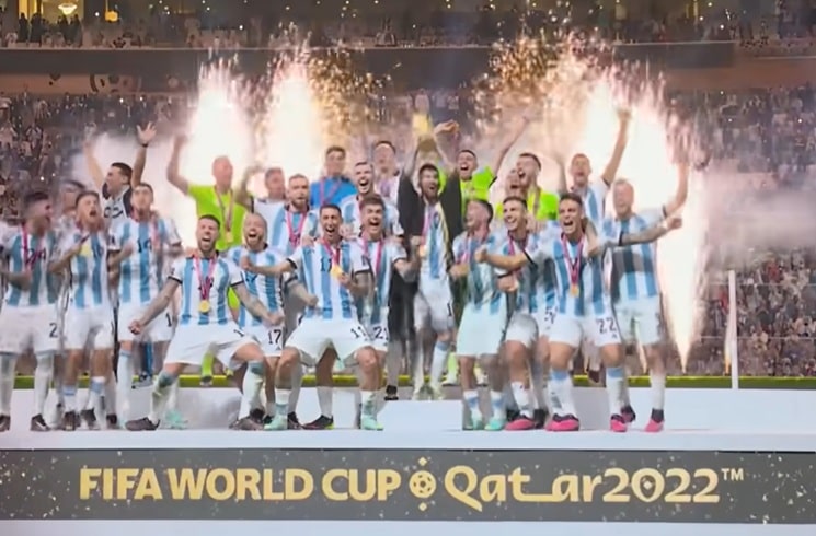 On this day three years ago, Argentina won the World Cup