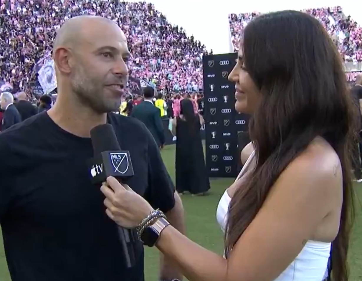 Javier Mascherano comments on winning the MLS Cup with Inter Miami
