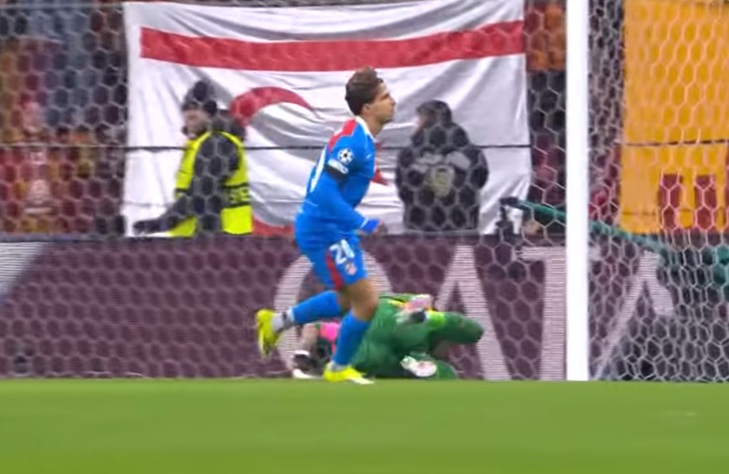 Giuliano Simeone scores for Atletico Madrid in 1-1 draw vs. Galatasaray