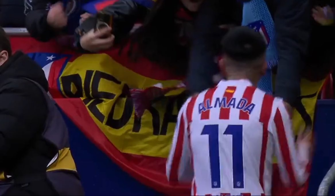 Thiago Almada scores for Atletico Madrid in 3-0 win vs. Mallorca