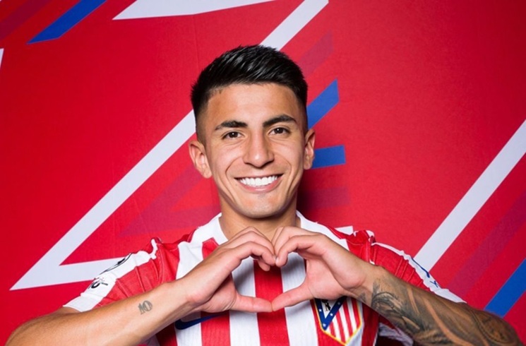 Thiago Almada could be joining Palmeiras from Atletico Madrid