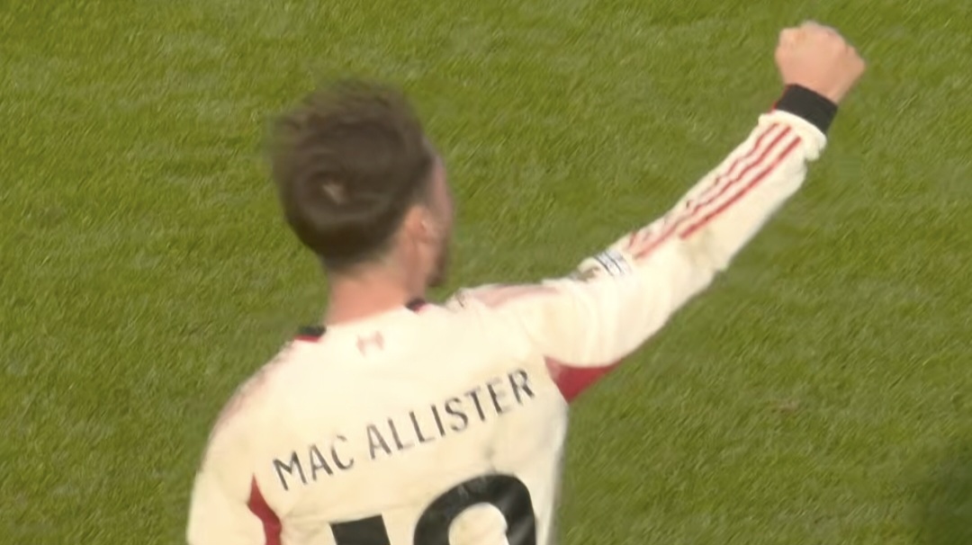 Alexis Mac Allister scores for Liverpool in 1–0 win vs. Nottingham Forest