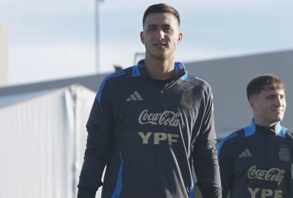 Juan Musso, Marcos Acuña, Tomás Palacios and Gabriel Rojas in Argentina national team