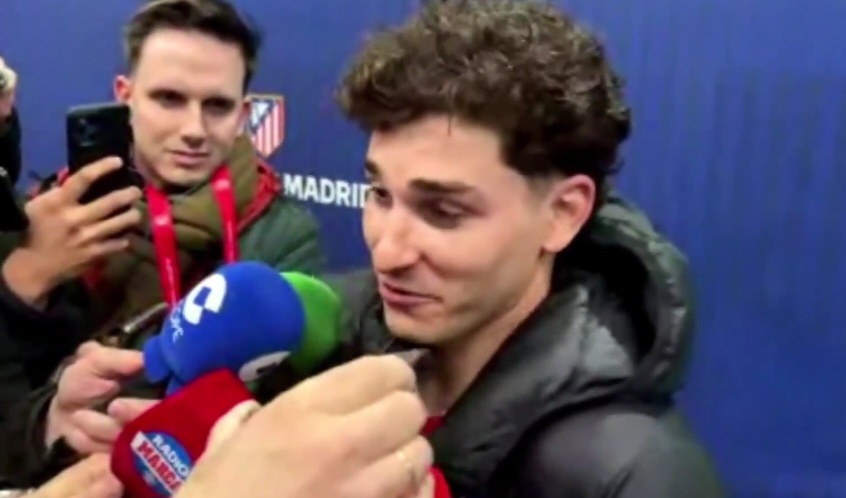 Julián Álvarez speaks on if he will stay at Atletico Madrid: “Maybe yes, maybe no”
