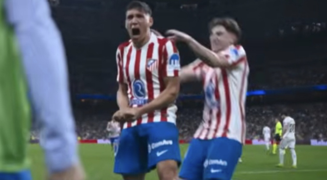 Nahuel Molina scores for Atletico Madrid in 3-2 loss vs. Real Madrid