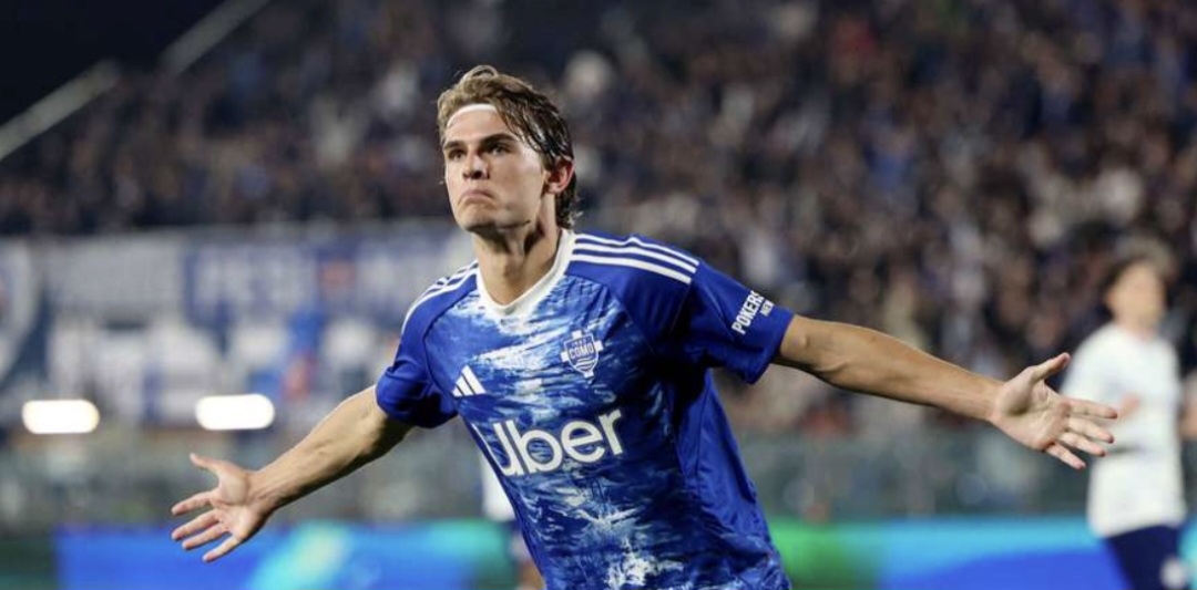 Nico Paz scores for Como in 2-1 loss vs. Sassuolo