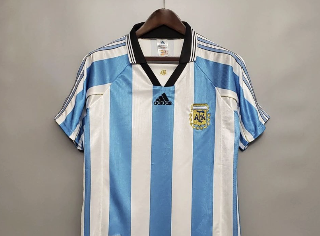 Win the 1998 Argentina Home Jersey – May Giveaway!