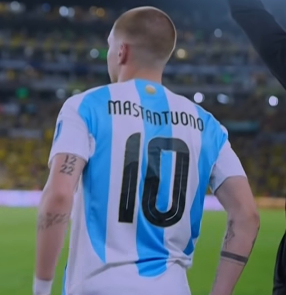 Franco Mastantuono on Argentina national team and World Cup