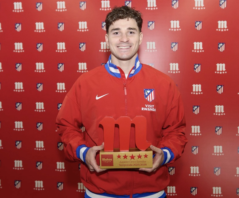 Julián Álvarez named Atletico Madrid Player of the Season