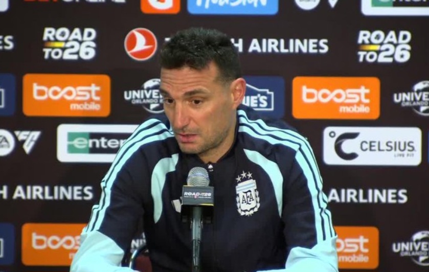 Argentina national team coach Lionel Scaloni speaks on Leonardo Balerdi, Nico Paz, injuries