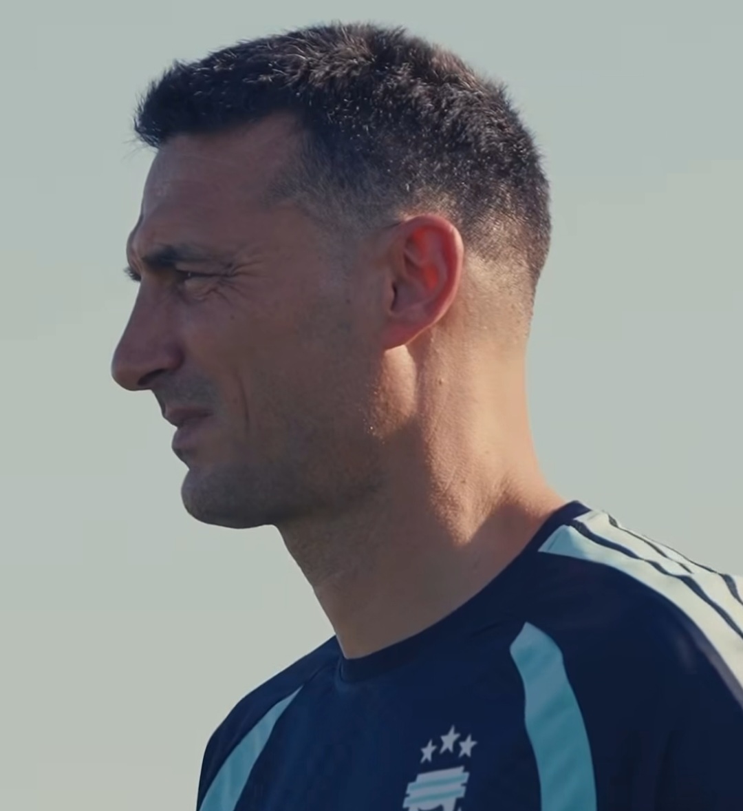 Argentina national team coach Lionel Scaloni speaks after 3-1 win vs. Jordan at World Cup