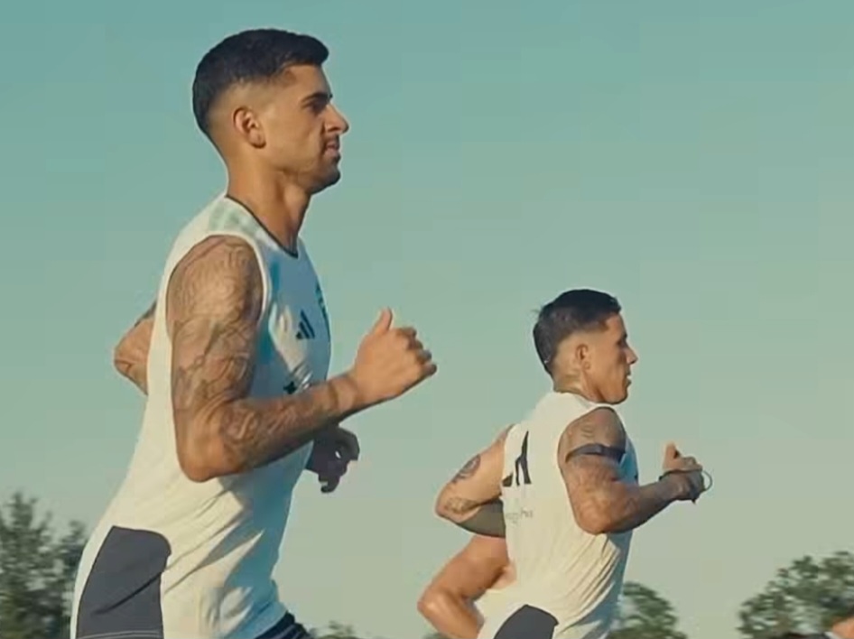 Argentina starting eleven in training before Honduras match