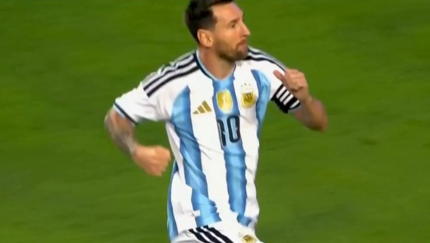 Lionel Messi, Valentín Barco and Thiago Almada score for Argentina in 3-0 win vs. Iceland
