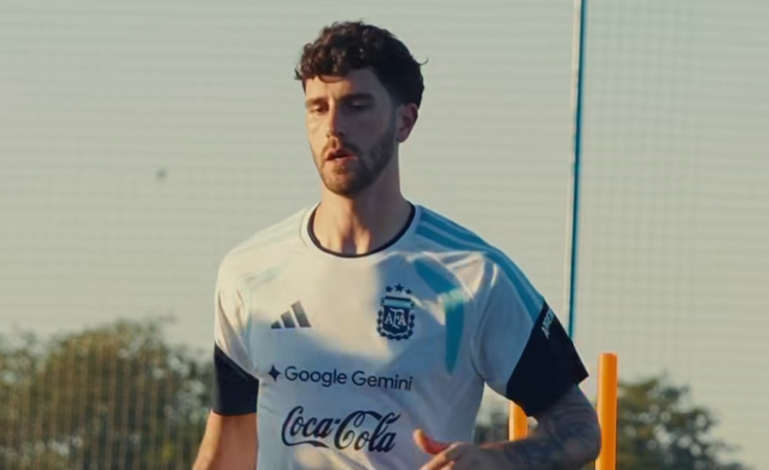 Marcos Senesi training in case of Argentina call up for World Cup
