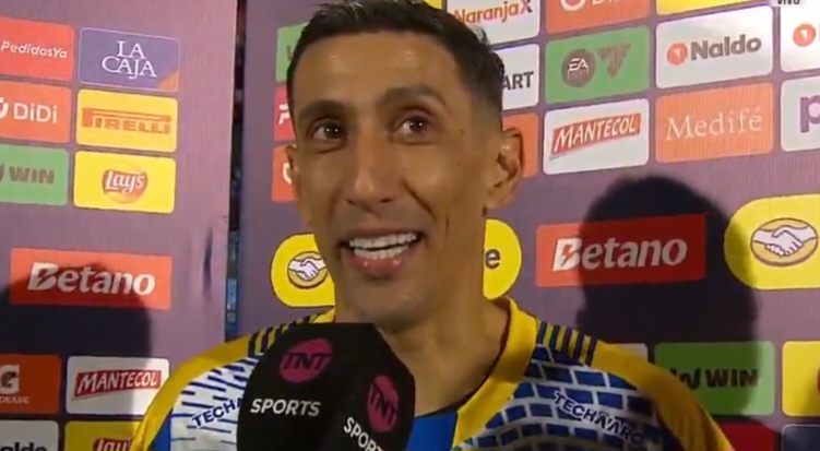 Ángel Di María: “For me, the World Cup ended when Argentina won against England”