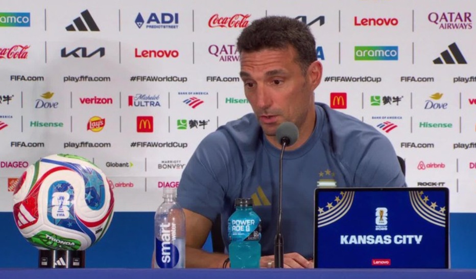 Argentina national team coach Lionel Scaloni on win vs. Switzerland, young players, England