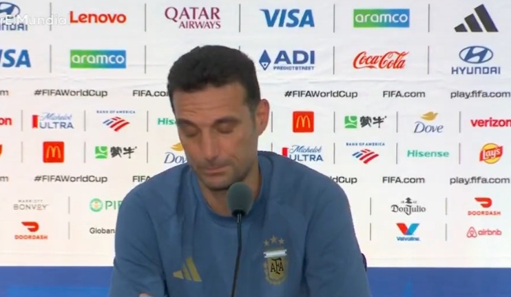 Argentina national team coach Lionel Scaloni speaks about his future