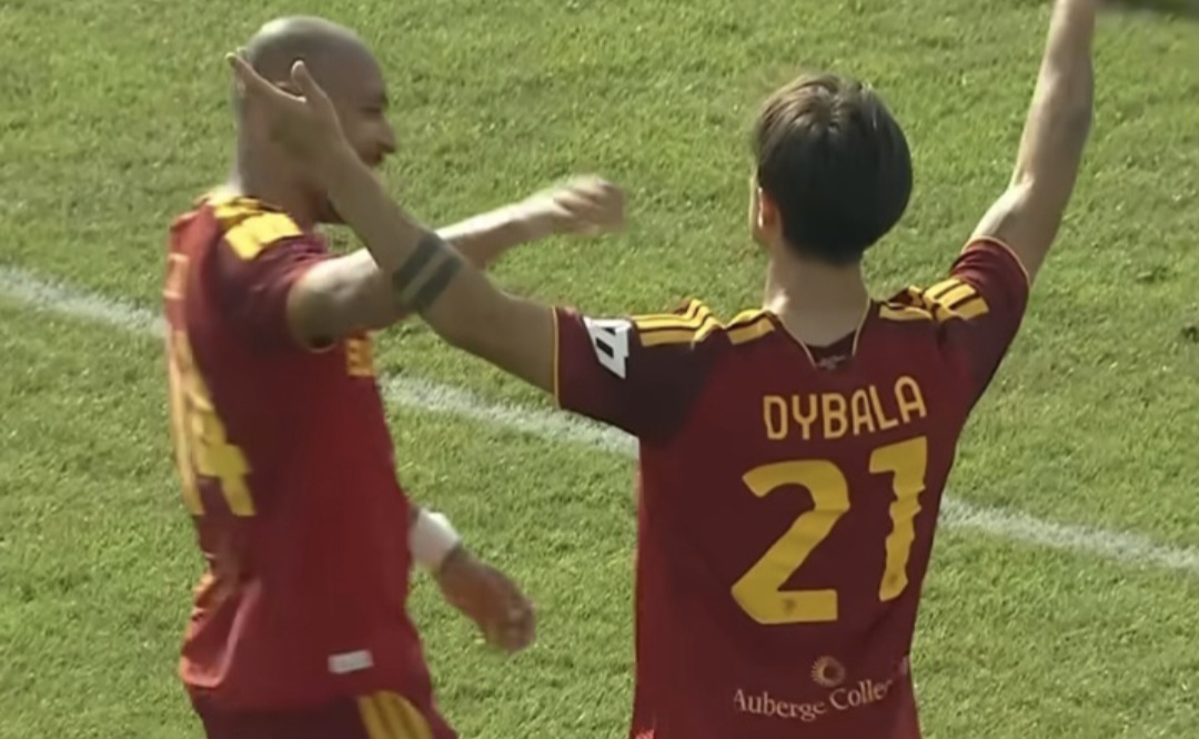 Paulo Dybala scores twice for AS Roma in 3-3 draw vs. AS Cannes